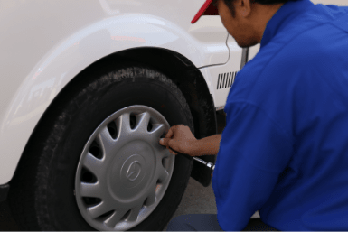 タイヤ交換サービス